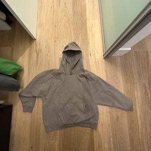 Aritzia modern taupe cozy fleece mega raglan hoodie